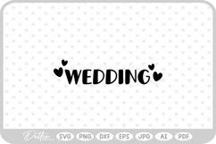 Wedding SVG PNG DXF Product Image 1