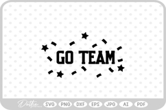 Sports Go Team SVG PNG DXF Product Image 1