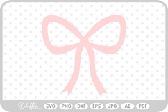 Bow SVG PNG DXF Product Image 1