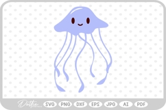 Jellyfish SVG PNG DXF Product Image 1