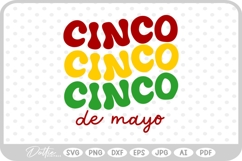 Cinco De Mayo Fiesta Quote SVG PNG DXF Product Image 1