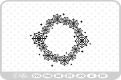 Spider Web Spooky Season Design Halloween SVG PNG DXF Product Image 1