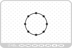 Circle Border SVG PNG DXF Product Image 1