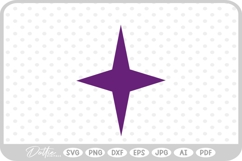 Star Sparkle SVG PNG DXF Product Image 1