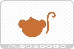 Monkey SVG PNG DXF Product Image 1