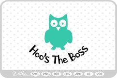 Owl Quote SVG PNG DXF Product Image 1