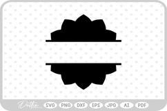 Split Mandala SVG PNG DXF Product Image 1