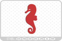 Seahorse SVG PNG DXF Product Image 1