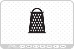 Cheese Grater SVG PNG DXF Product Image 1