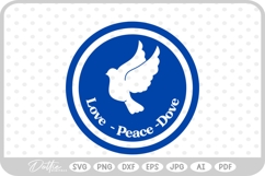 Dove Quote SVG PNG DXF Product Image 1