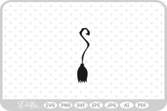 Broomstick Witches Broom Halloween SVG PNG DXF Product Image 1