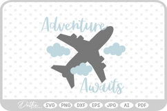 Plane Air Travel SVG PNG DXF Product Image 1