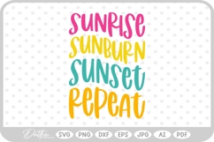 Sunglasses Summer Sunshine Quote Sun Vacation Funny Hot SVG Product Image 1