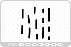 Wiggly Wavy Line Zig Zag Outline Shape Doodle SVG PNG DXF Product Image 1