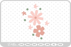 Flowers SVG PNG DXF Product Image 1