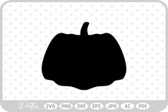 Pumpkin Halloween Autumn Fall Squash SVG PNG DXF Product Image 1
