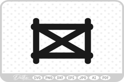 Fence SVG PNG DXF Product Image 1