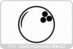 Bowling SVG PNG DXF Product Image 1