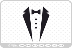 Tuxedo Shirt SVG PNG DXF Product Image 1