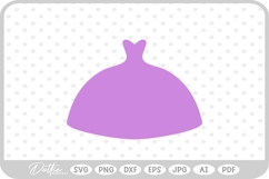Big Wedding Dress SVG PNG DXF Product Image 1