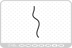 Balloon String SVG PNG DXF Product Image 1