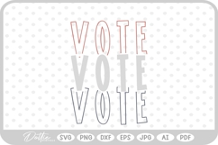 Voting Vote Election President Voted SVG PNG DXF Product Image 1