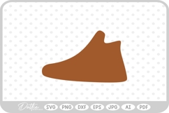 Sneaker Trainer Shoe SVG PNG DXF Product Image 1