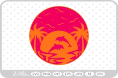 Dolphin SVG PNG DXF Product Image 1