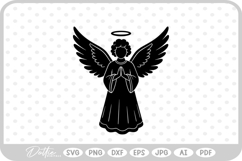 Angel Wings Halo Christmas Christian Jesus Religion Church Product Image 1