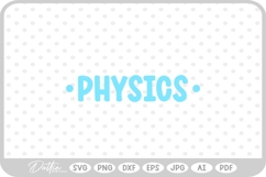 School Subject SVG PNG DXF Product Image 1