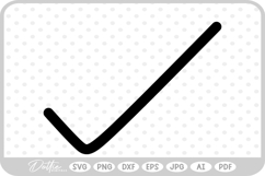 Check Tick Cross Marking Doodle SVG PNG DXF Product Image 1