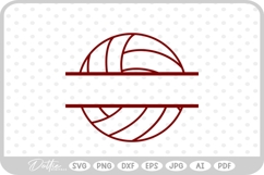 Volleyball SVG PNG DXF Product Image 1