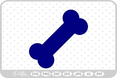 Dog Bone SVG PNG DXF Product Image 1