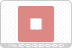 Square SVG PNG DXF Product Image 1