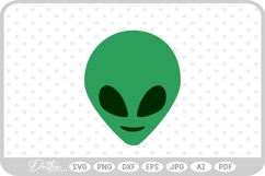 Alien SVG PNG DXF Product Image 1