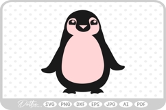 Penguin SVG PNG DXF Product Image 1