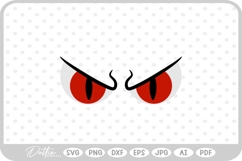 Halloween Scary Eyes Eyeballs SVG PNG DXF Product Image 1