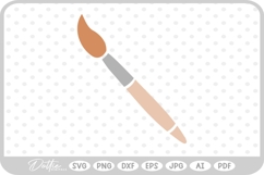 Paint Brush SVG PNG DXF Product Image 1