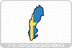 Sweden SVG PNG DXF Product Image 1