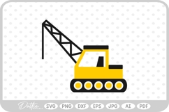 Construction Vehicle SVG PNG DXF Product Image 1