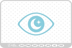 Eye SVG PNG DXF Product Image 1