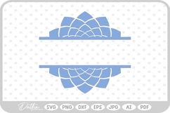 Split Mandala SVG PNG DXF Product Image 1