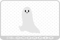 Ghost Halloween SVG PNG DXF Product Image 1