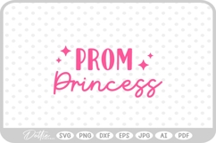 Prom Princess SVG PNG DXF Product Image 1