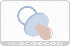 Pacifier Baby Dummy SVG PNG DXF Product Image 1