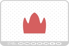 Flower Petal Shape Silhouette SVG PNG DXF Product Image 1