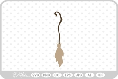 Broomstick Witches Broom Halloween SVG PNG DXF Product Image 1