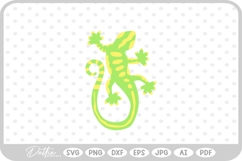 Lizard Gecko SVG PNG DXF Product Image 1