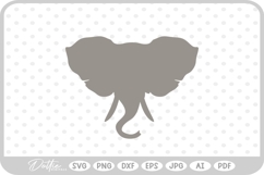 Elephant SVG PNG DXF Product Image 1