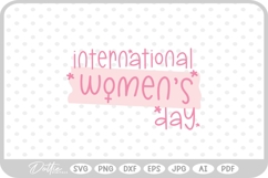 Feminism Equality International Women's Day SVG PNG DXF Product Image 1